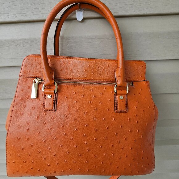 Michael Kors Astrid Lage Satchel - Tangerine - Picture 3 of 17